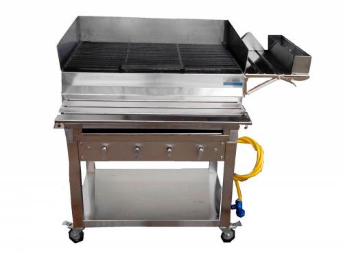 TIPO 4: ASADOR A GAS CON PIEDRAS REFRACTARIAS 