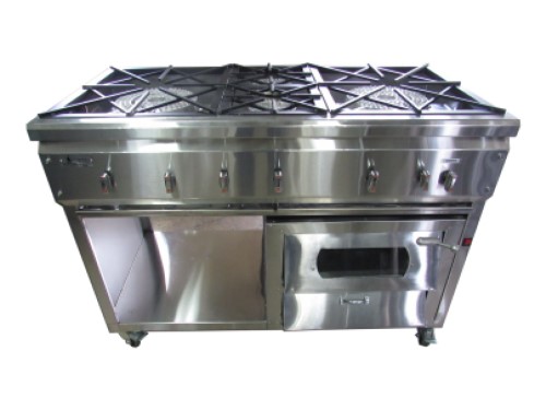 TIPO 2: ESTUFA INDUSTRIAL CON HORNO INCORPORADO